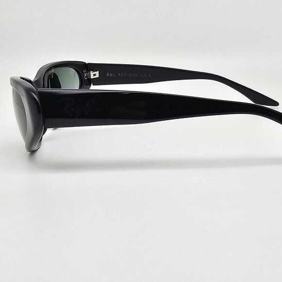 Ray-Ban B&L W1924 XYAO Black Frame G-15 Green Glass Lens Cat Eye Sunglasses 55mm main image 6